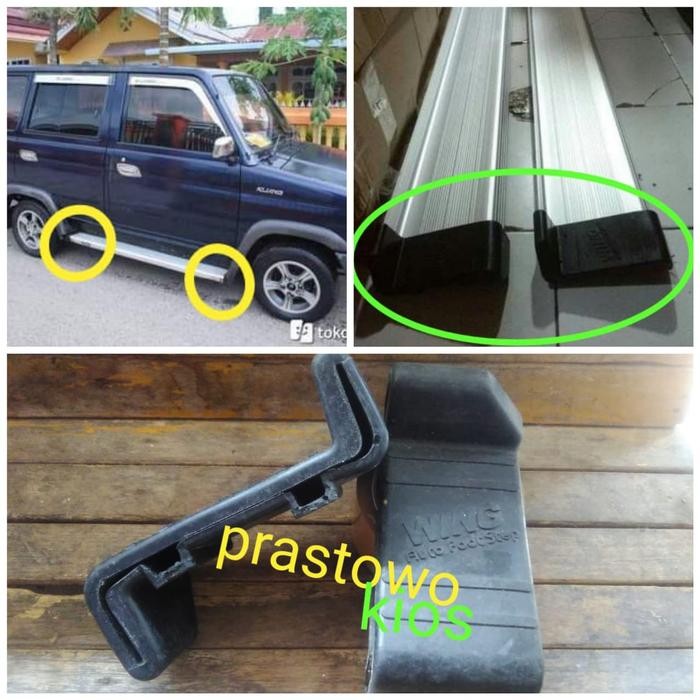 PREMIUM Karet cover tutup footstep pijakan samping kijang grand super