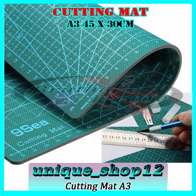 

Cutting Mat Pad A3 45 x 30cm Alas Cutter Multifungsi Taffware