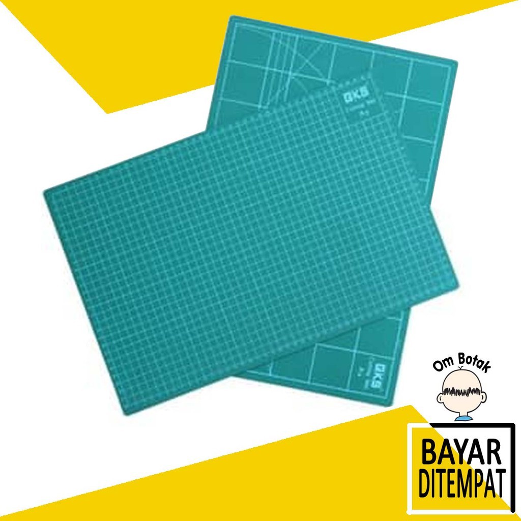 

OmBotak Cutting Mat Double Side PVC Joyko Alat Potong A2 A3 A4