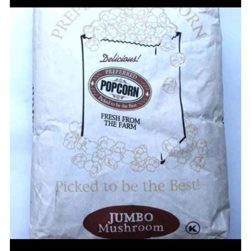 

jagung Popcorn jumbo Musrom kemasan 500 gram