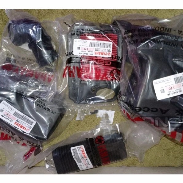 LANGSUNG ORDER BOX FILTER MIO SOUL LAMA KARBU DAN SELANG HAWA SATU SET ORI YAMAHA