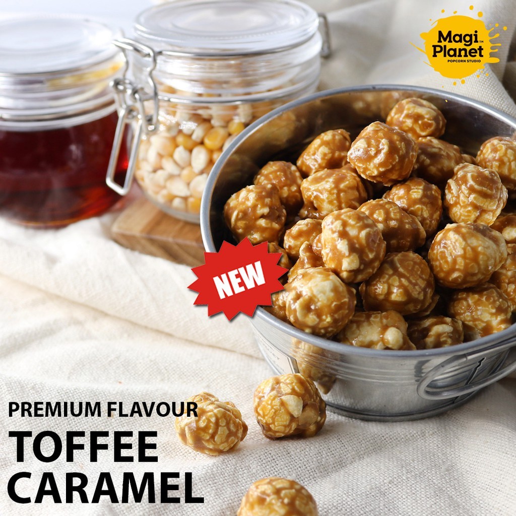

Popcorn Magi Planet - Toffee Caramel (Premium Range)
