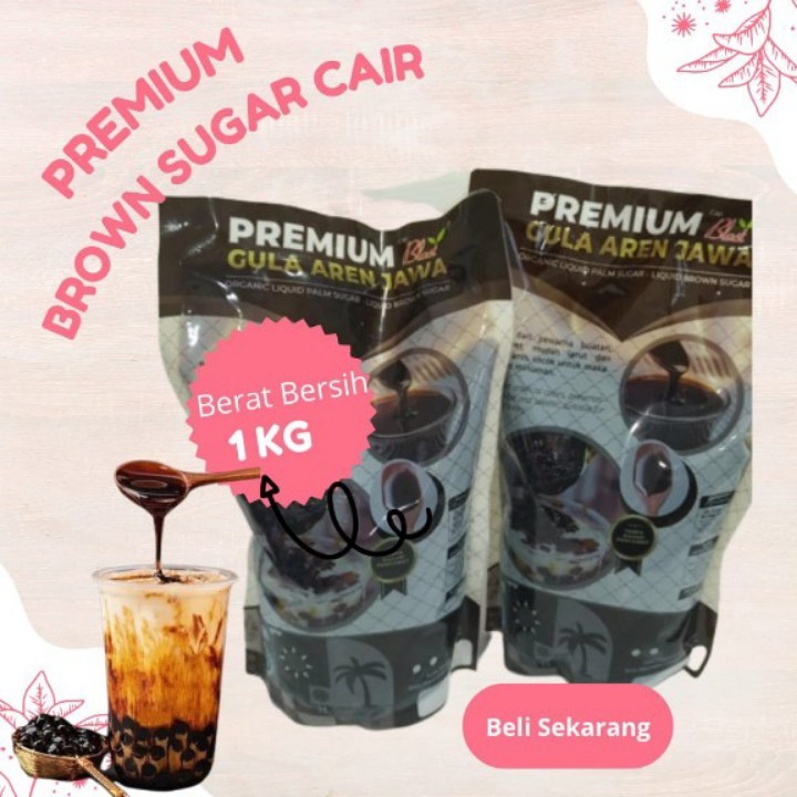 

BROWN SUGAR 1 KG - GULA CAIR MERAH