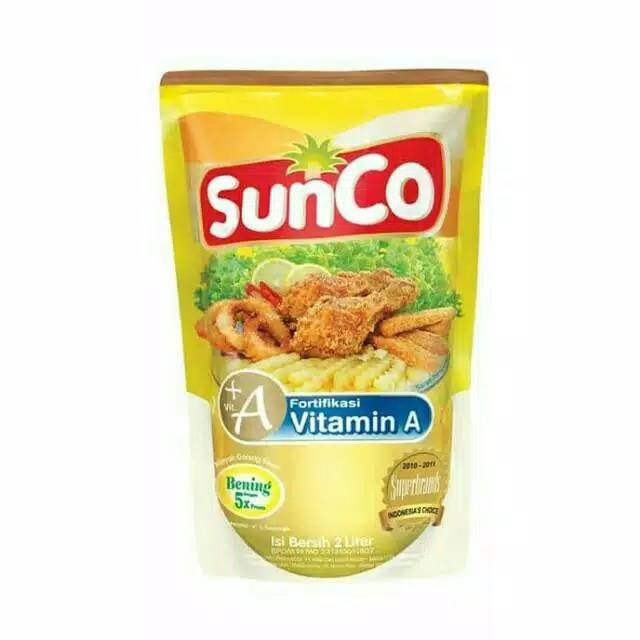 

Minyak Goreng Sunco Pouch 2 ltr