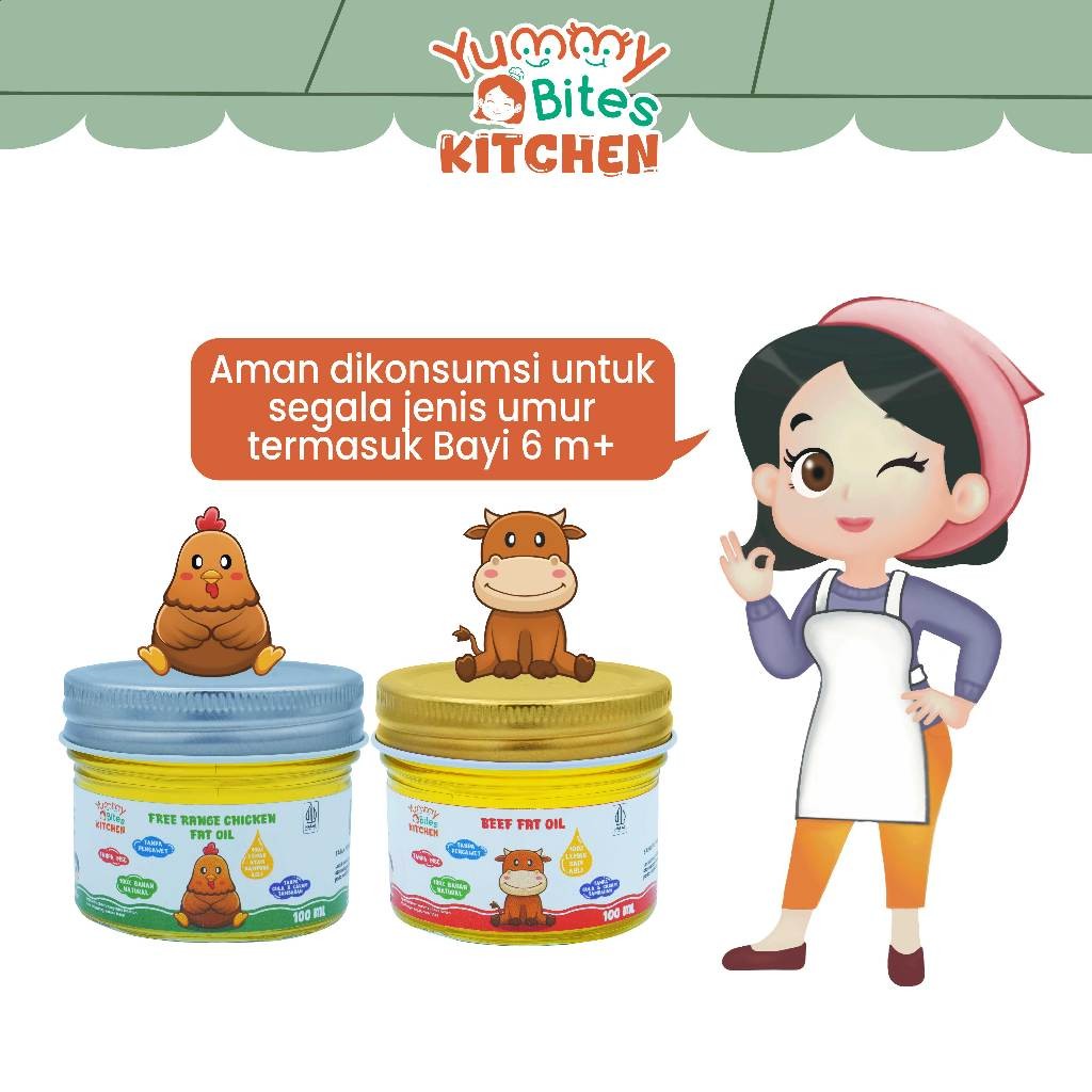 

Yummy Bites Kitchen - 100% Lemak Sapi Australia Asli 100ML Australian Beef Fat oil Australian Beef