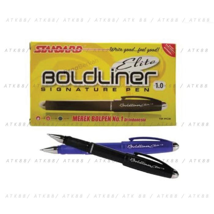 

Ready JT Pulpen Standard Boldliner Elite Signature Pen