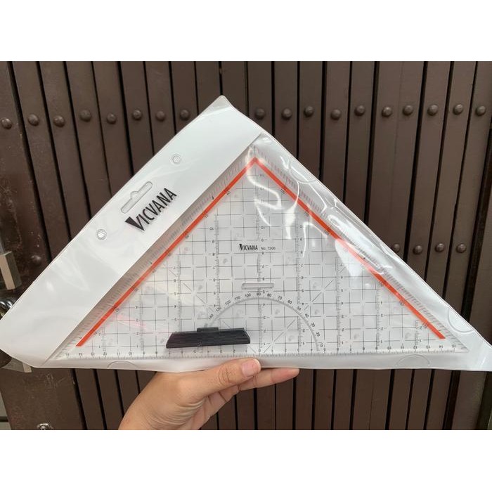 

Ready JT penggaris segitiga pegangan vicana Germany segitiga 30 cm arsitek teknik rotring killer