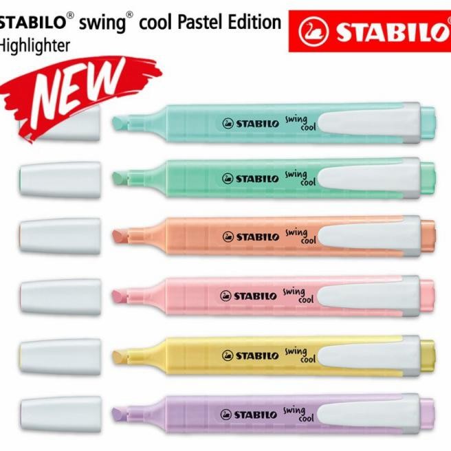 

Ready JT STABILO SWING COOL HIGHLIGHTER PASTEL COLOR