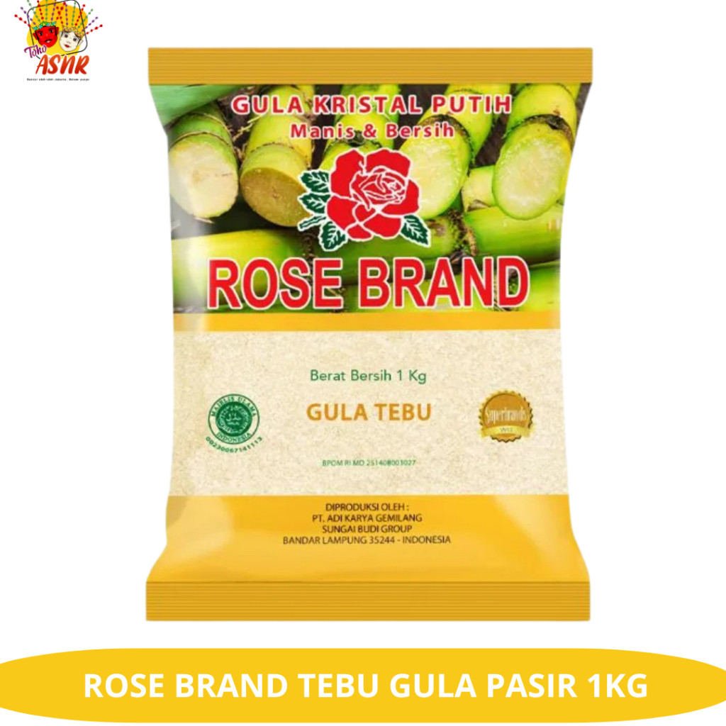 

ROSEBRAND GULA PASIR 1 KG KUNING GULA TEBU