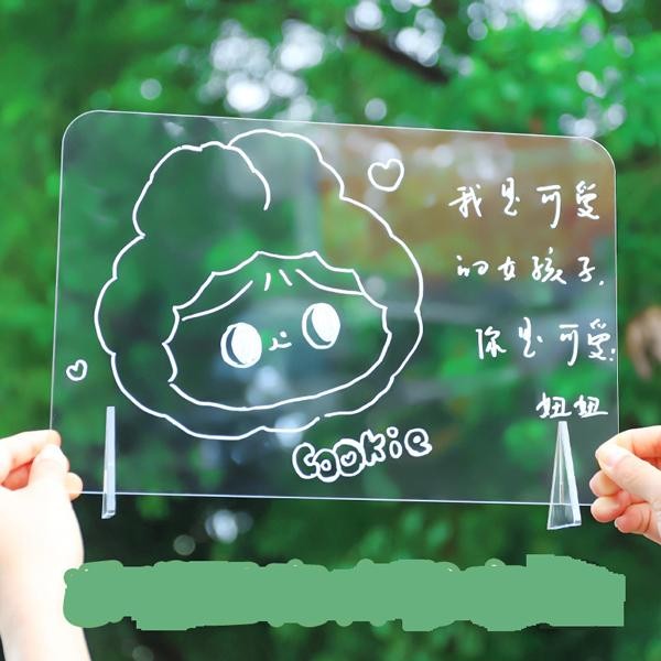 

Ready JT Papan tulis akrilik bening transparan korea aesthetic acrylic HB1287