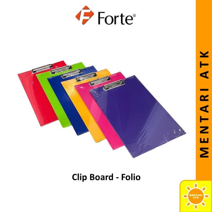 

Ready JT Papan Jalan F4 / Papan Ujian Folio / Clip Board FC Forte