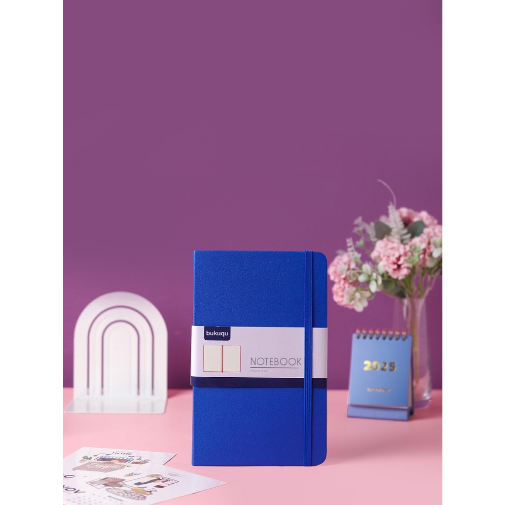 

LINDU bukuqu Classic Notebook Scuro Blue, Polos