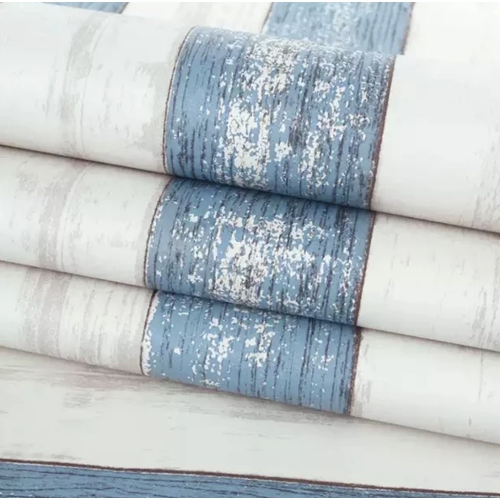 HOME WALLPAPER - Wallpaper Dinding Kamar Tidur - Kapur Biru