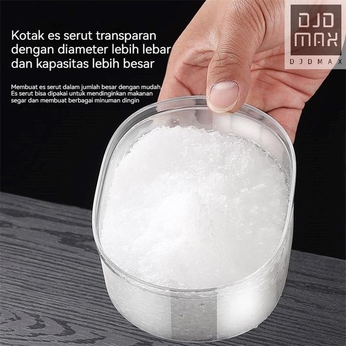 Penawaran Spesial Djdmax Serutan Es Batu Manual Parutan Es Serut Buah Penghancur Es Ice Shaver