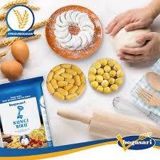 

Tepung terigu bogasari kunci biru premium 1KG