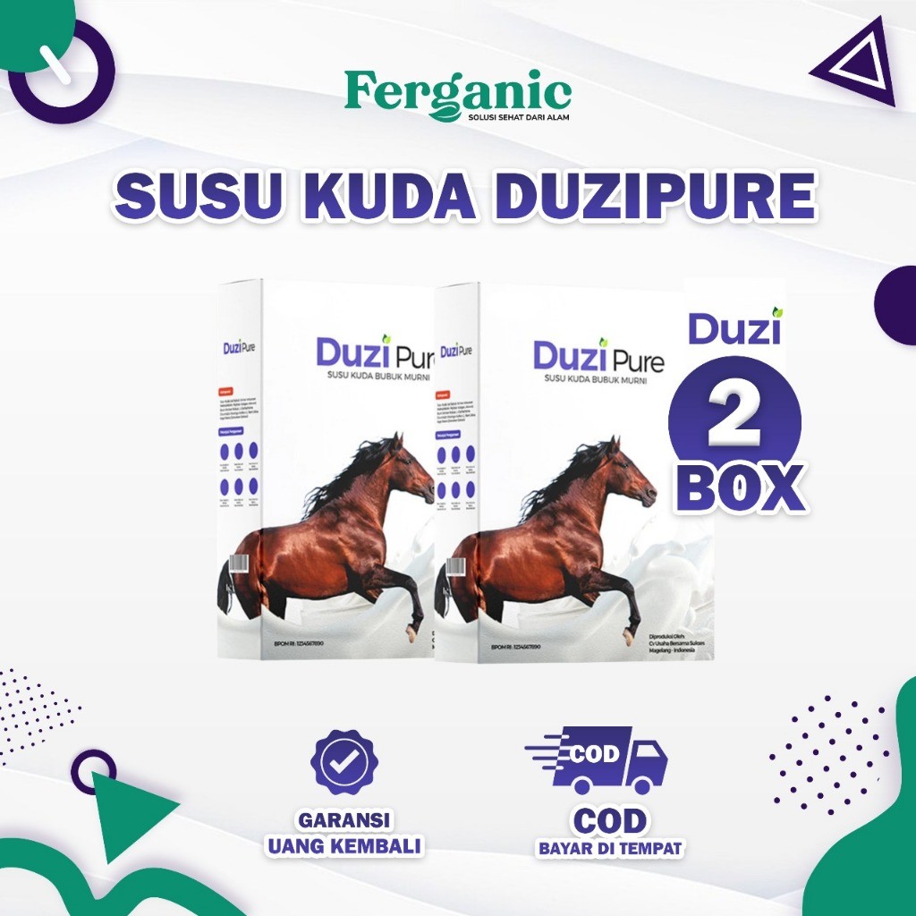 

Duzi Pure Susu Kuda Liar Lombok Murni 2 BOX