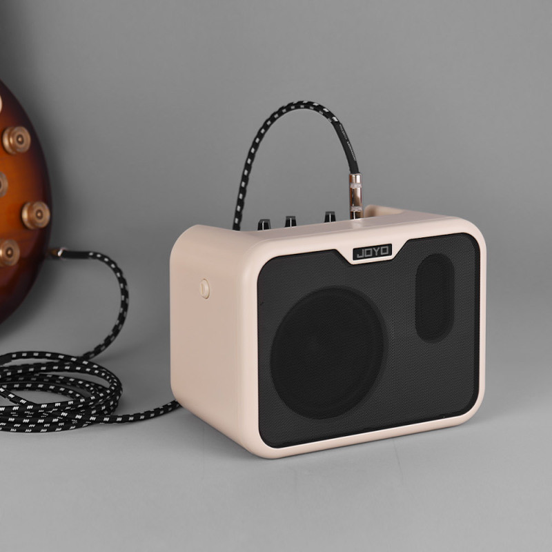 JOYO MA-10B Mini Portable Electric Bass Amplifier Speaker Bass Amplifier Amp Normal/Drive Dual Chann