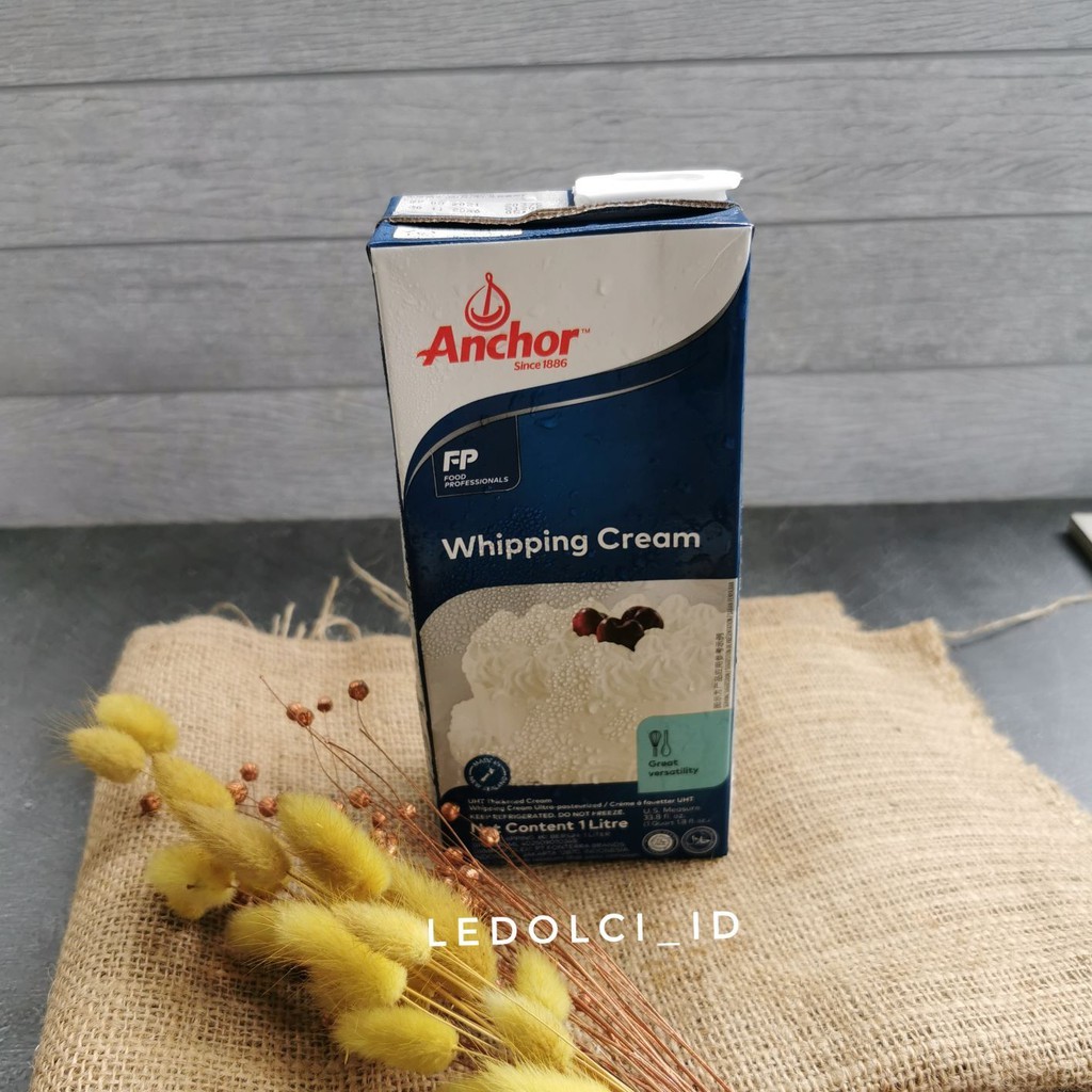 

ANCHOR WHIPPING CREAM WHIP CREAM WHIPPED CREAM 1 LITER