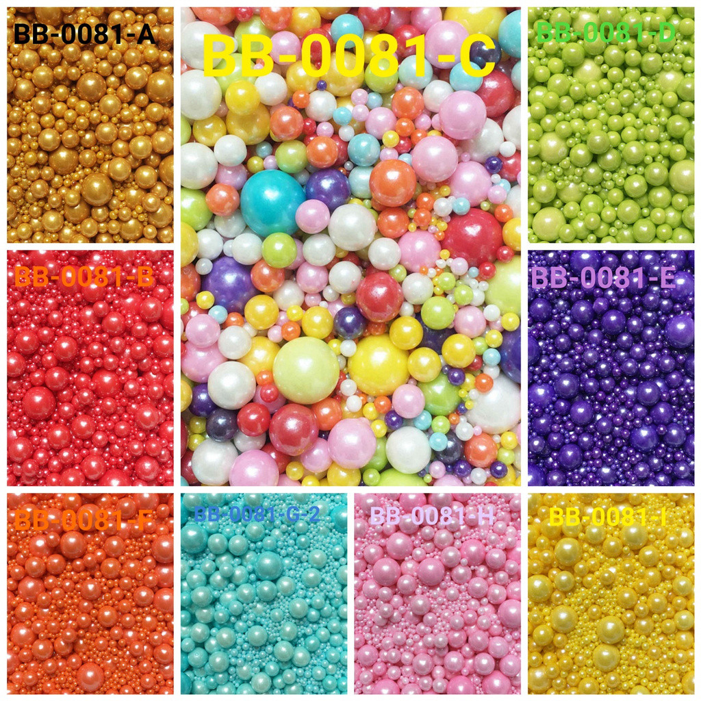 

GR-BB-0081 Sprinkles sprinkle sprinkel 100 gram mutiara mix size yamama baking grosir murah