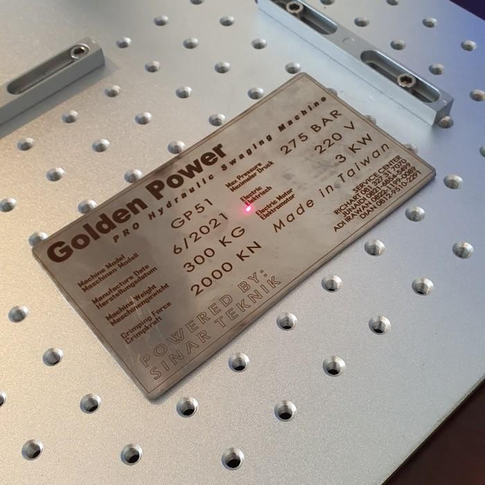 FIBER GRAVIR GRAFIR LASER 30 WATT ENGRAVING METAL PRINT LOGAM