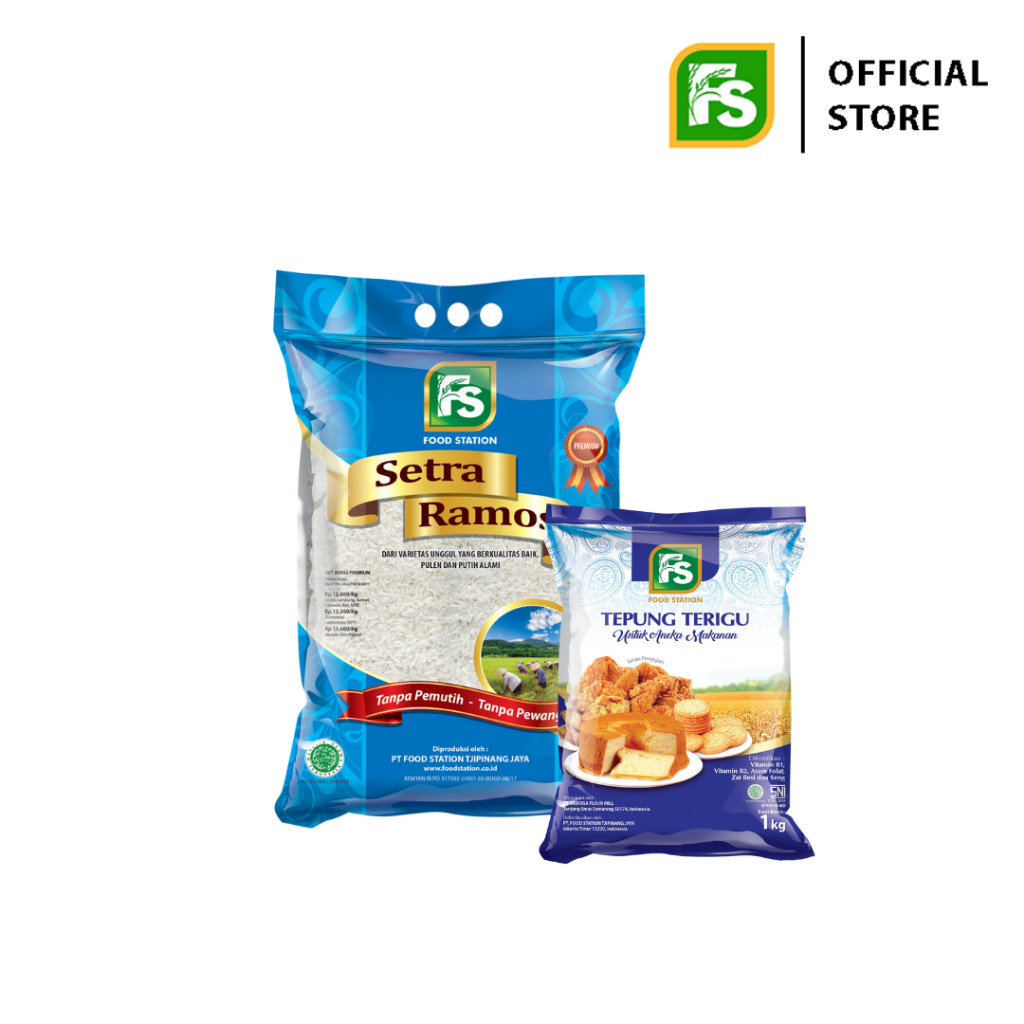 

Bundling FS Setra Ramos Premium 5 kg + Tepung Terigu FS 1 kg