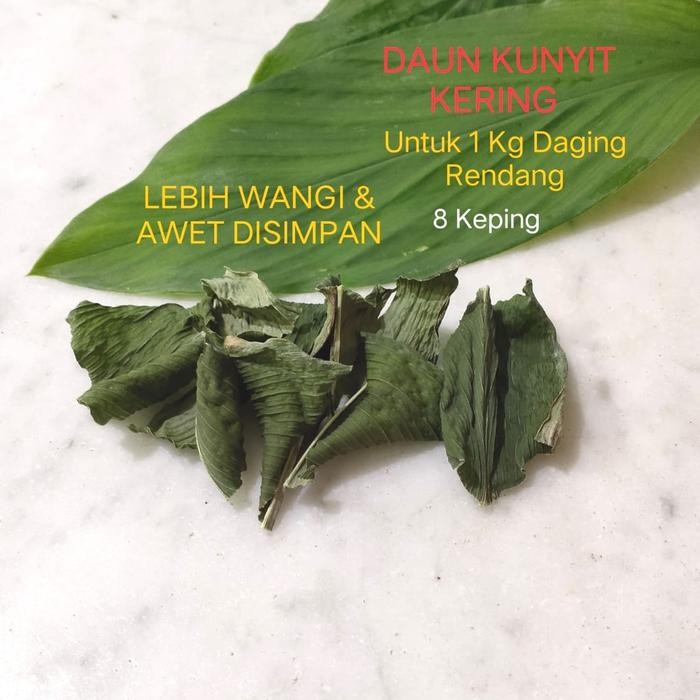 

Terlaris Daun Kunyit Kering Untuk Rendang Sudah Bersih Wangi Tinggal Masak