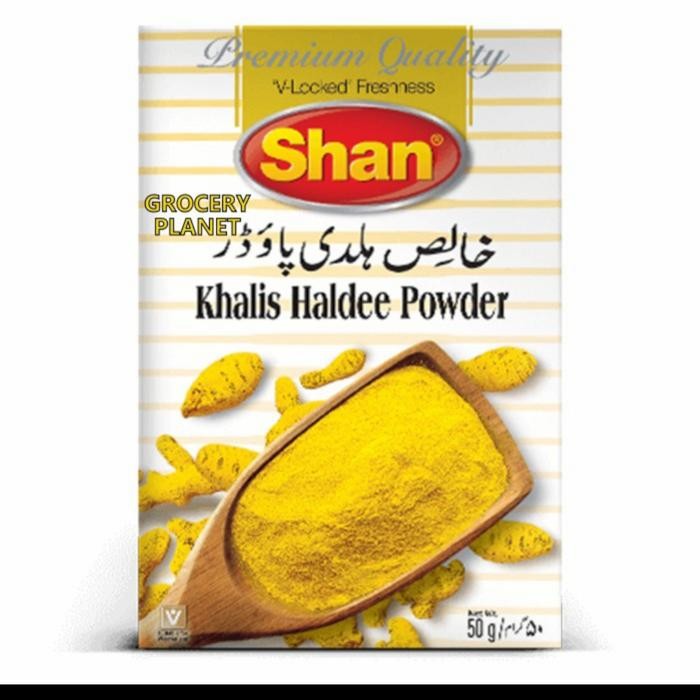

Terlaris Shan Haldee Powder / Turmerc Yellow / Kunyit Powder Import / 50 Gram