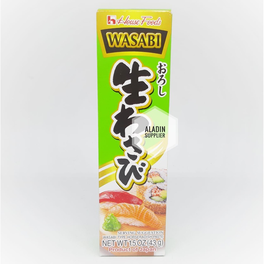 

House Neri Wasabi 43gr Pasta Wasabi Wasabi House Foods Wasabi