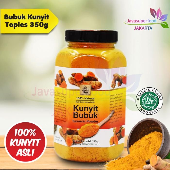 

Terlaris Premium Turmeric Powder / Kunyit Bubuk Asli 350Gram
