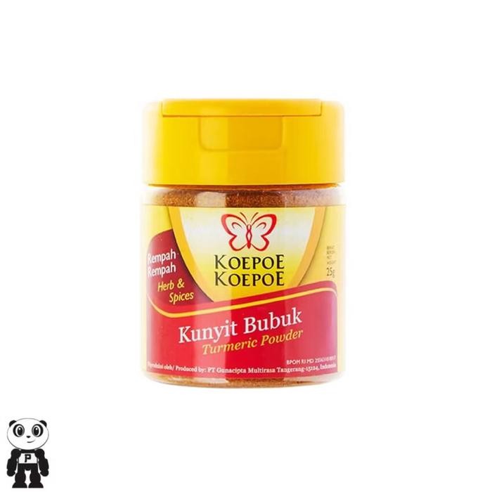 

Terlaris Koepoe Koepoe Kunyit Bubuk 25Gr Turmeric Powder