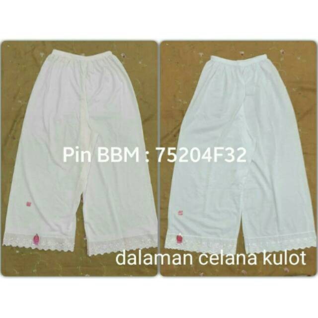 Pola Mewah Celana Kulot Panjang Golden Nick