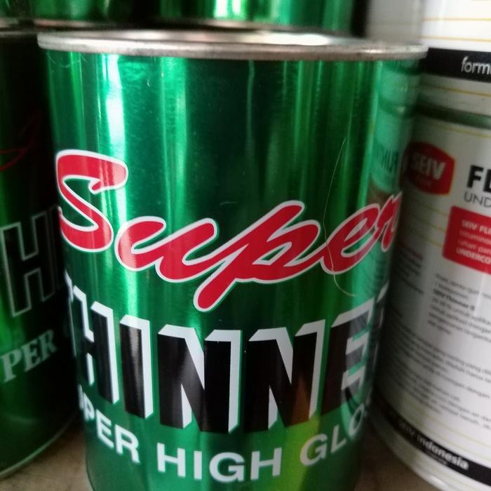 JTTOP" THINNER SUPER KA HIGH GLOSS 1 L / TINER IMPALA / PENGENCER CAT