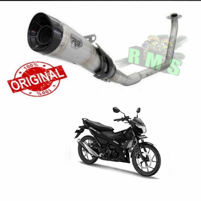 Knalpot R9 H2 SS Satria Fu fi Knalpot Racing R9 H2 Ss Series Fu 150 fi
