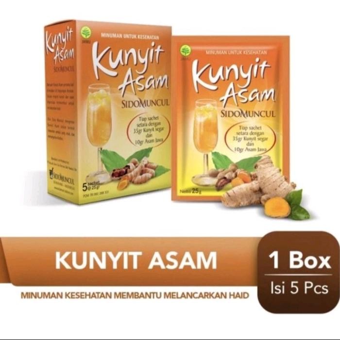 

Terlaris Jamu Kunyit Asam Instan Isi 5 Sachet Herbal