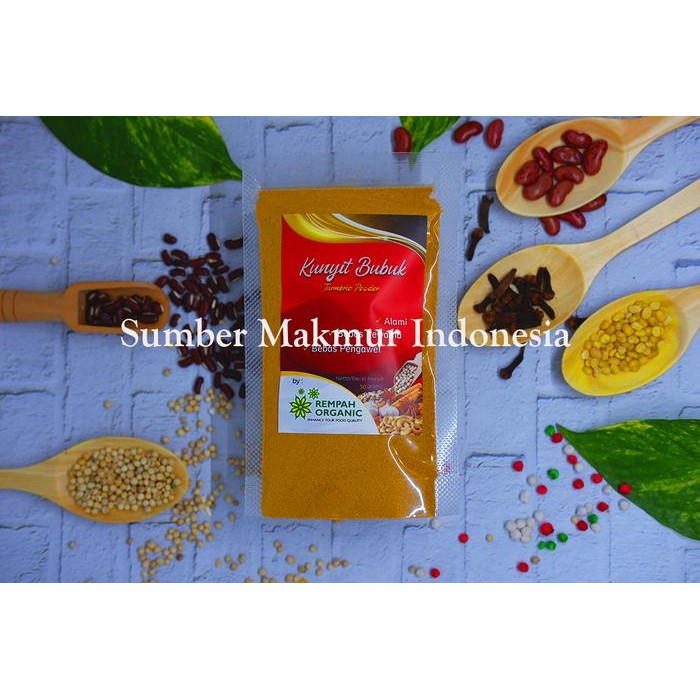 

Terlaris Kunyit Bubuk Cap Rempah Organic 50 Gram - Eceran