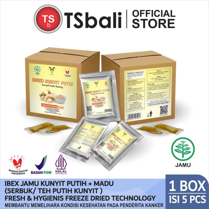 

Terlaris Ibex Jamu Kunyit Putih ( Serbuk / Teh Kunyit Putih ) Freeze Dried