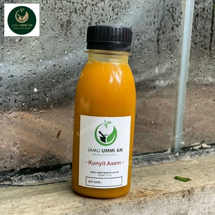 Terlaris Jamu Kunyit Asem 125Ml / Jamu Kunyit Asem / Jamu / Herbal