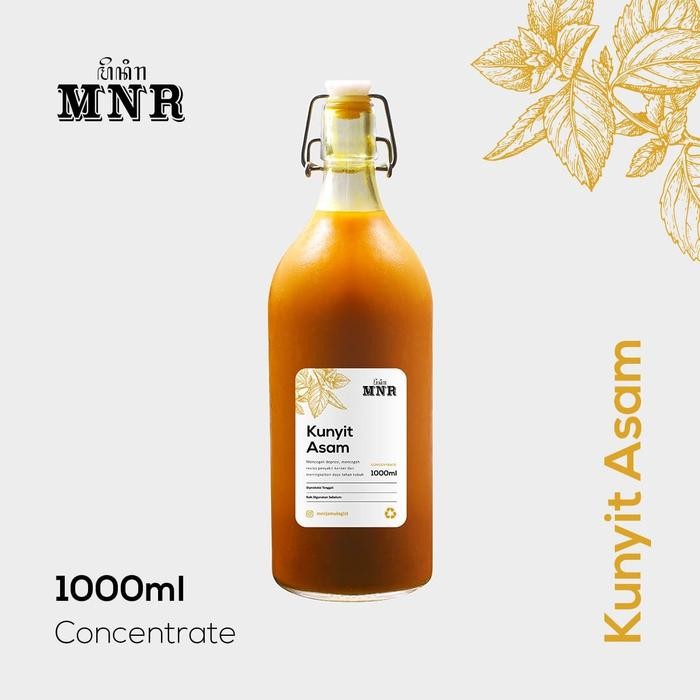 

Terlaris Jamu Kunyit Asam Mnr 1000 Ml (Concentrate)