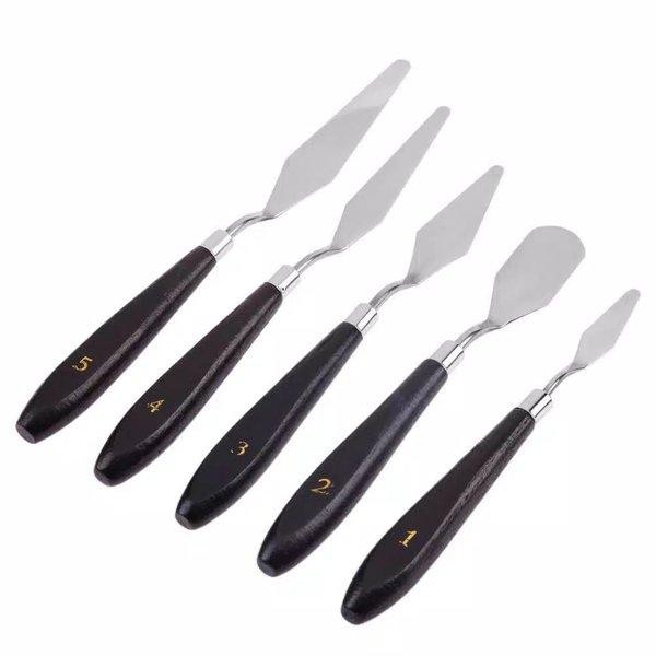 

Artist Painting knife set Alat Lukis Painting Spatula Stainless
