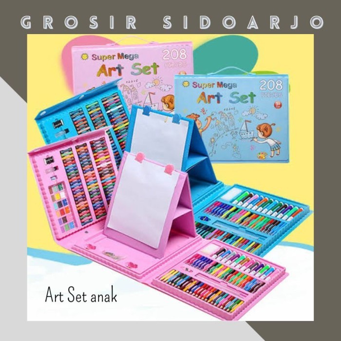 

Super Mega Art Set / Alat Lukis Set untuk Anak / Painting Set /