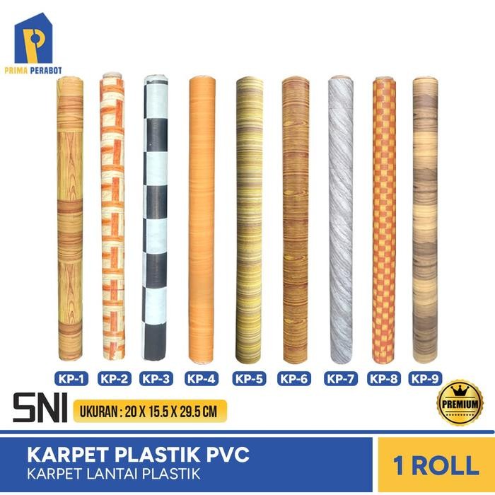 Karpet Lantai Plastik Pvc 1 Roll
