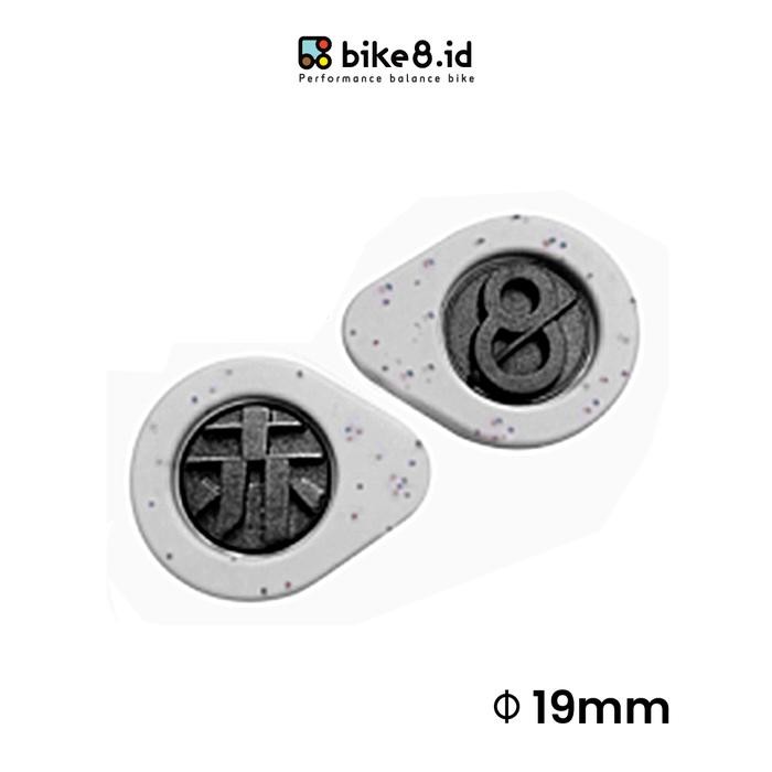 Gercep Bike8 Push Bike Silica Gel Handlebar Plugs 19Mm - Tutup Stang Sepeda