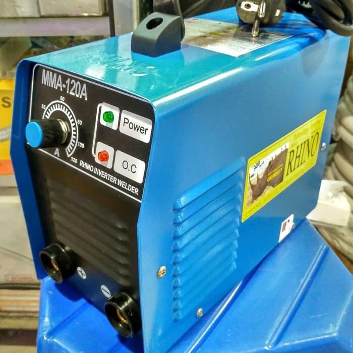 

Terlaris Mesin Trafo Las Rhino 120A Mesin Las Inverter 450-900 Watt