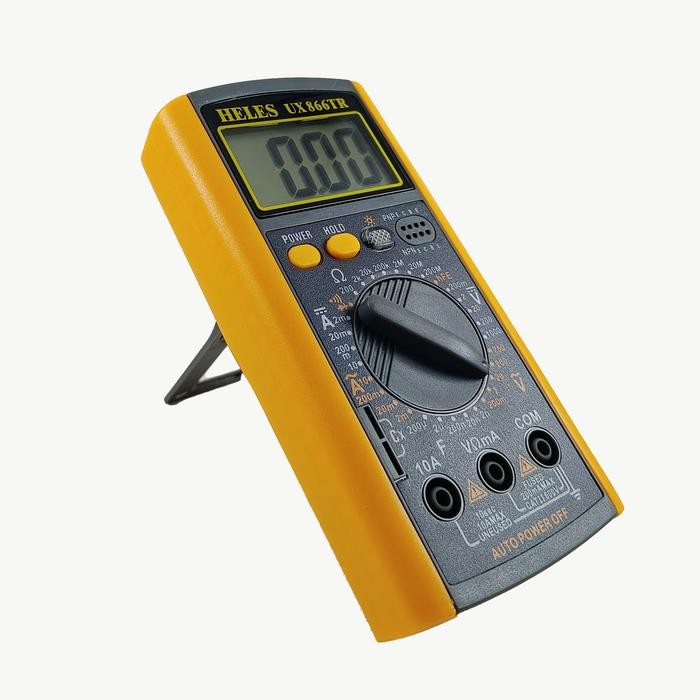 Terbaik Multitester Heles Ux866Tr Multimeter Digital Ux-866Tr Tester Ux 866 Tr