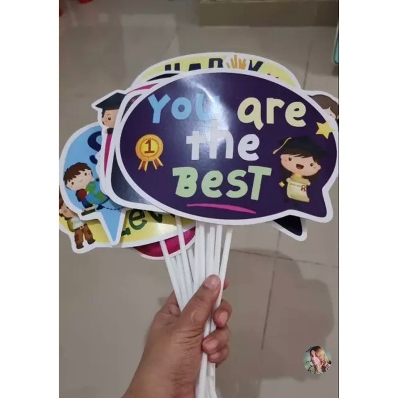 Flowpartt Graduation Kids 2025 Props Photo Booth Dekorasi Pesta Graduation