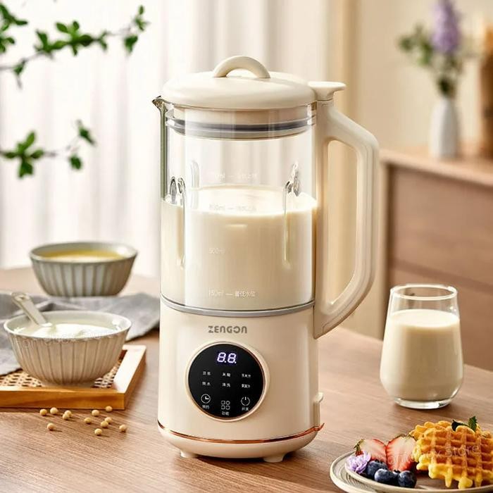 

Terlaris 6 In 1 Mesin Susu Kedelai Multifungsi Kaca Soy Milk Maker 800Ml