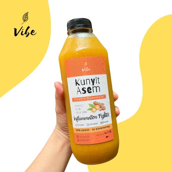 

Terlaris Kunyit Asem 1 L / Kunyit Asam 1 L / Jamu Kunyit Asem / Jamu Homemade