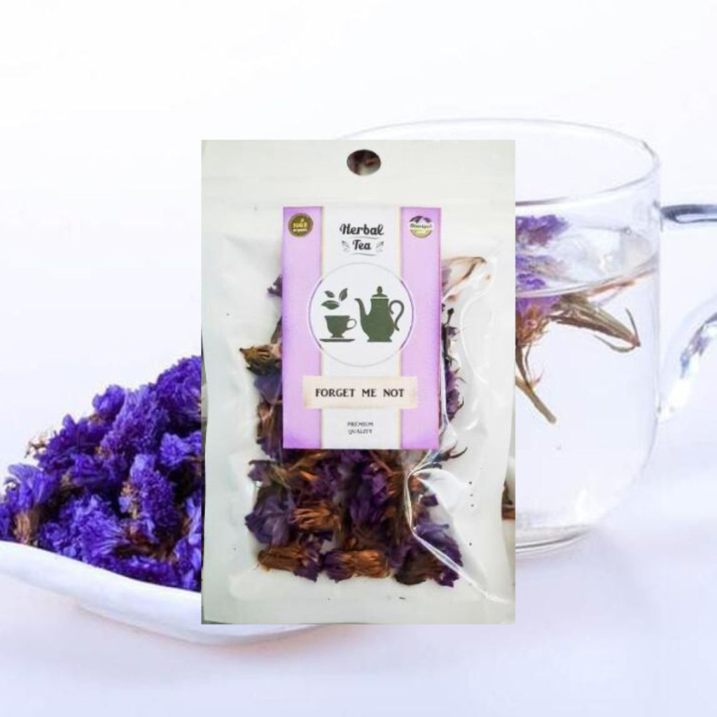 

TERMURAH!! Teh Bunga Forget Me Not / Tea Flower / Herbal Tea / Teh Herbal Alami
