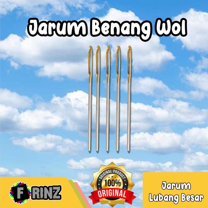 

ATK ~ Jarum Benang Wol / Jarum Lubang Besar / Jarum Sulam Cross Stich
