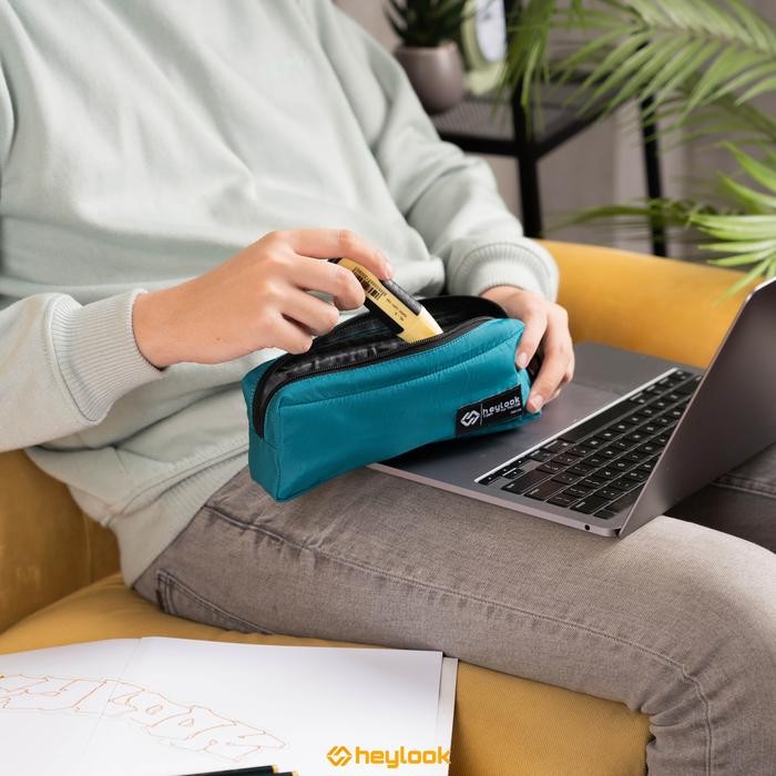

HEYLOOK Tempat Pensil Nami Kotak Pensil Pencil Case Kostak Anak Atk Sekolah Kuliah Kantor Kerja ALat